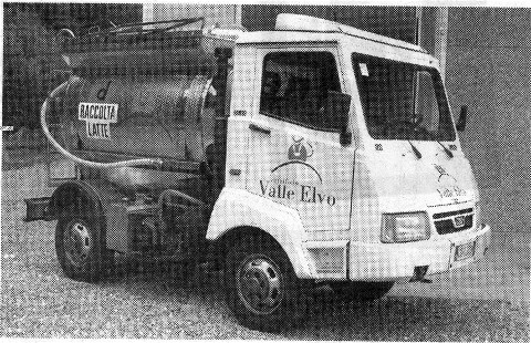 il camioncino del Caseificio