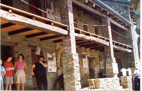 il centro visite dell'Ecomuseo