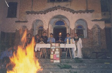 una immagine della cerimonia dei passaggi R/S