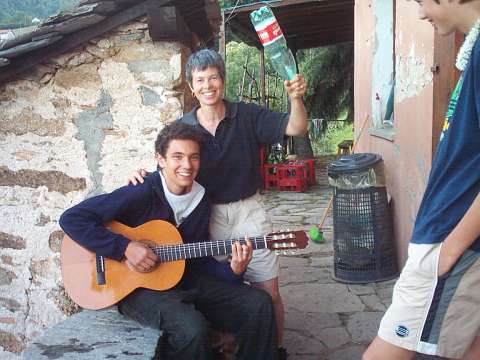 animatori e ragazzi per gli stage delle scuole superiori (2003)