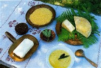 polenta, castagne, tome, prodotti tipici della valle Elvo