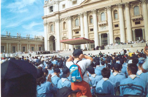 i Capi Scout d'Italia consegnato il riconoscimento a Mario Simone