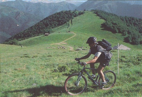 dalla Bossola a Bagneri e' un bel percorso in MTB
