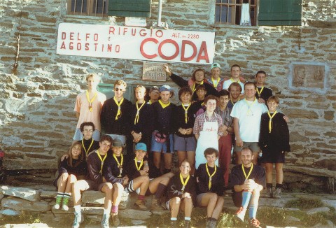 scout al Rifugio Coda (campo spec. alpinismo)