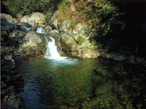 cascata del torrente Janca